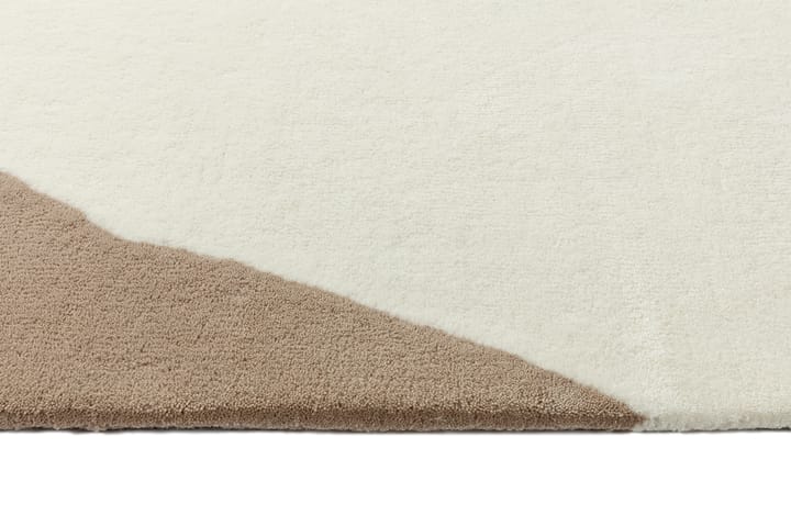 Flow villamatto valkoinen-beige - 170x240 cm - Scandi Living