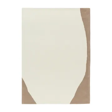 Flow villamatto valkoinen-beige - 200x300 cm - Scandi Living