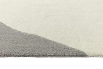 Flow villamatto valkoinen-harmaa - 170x240 cm - Scandi Living