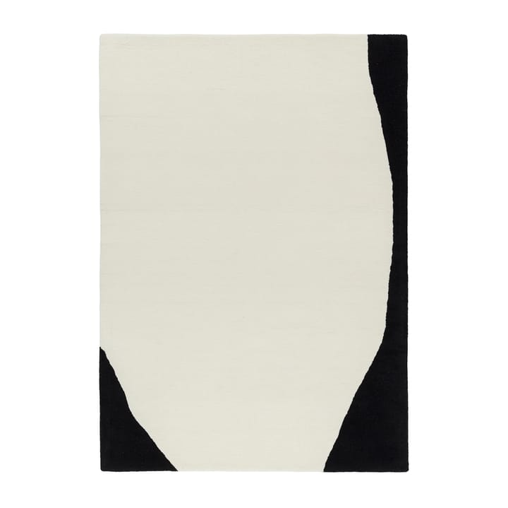 Flow villamatto valkoinen-musta, 170x240 cm Scandi Living