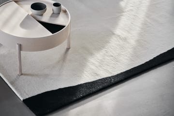Flow villamatto valkoinen-musta - 200x300 cm - Scandi Living