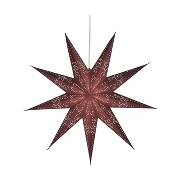 Folk adventtitähti - Burgundy, Ø45 cm - Scandi Living