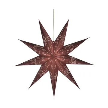 Folk adventtitähti - Burgundy, Ø60 cm - Scandi Living