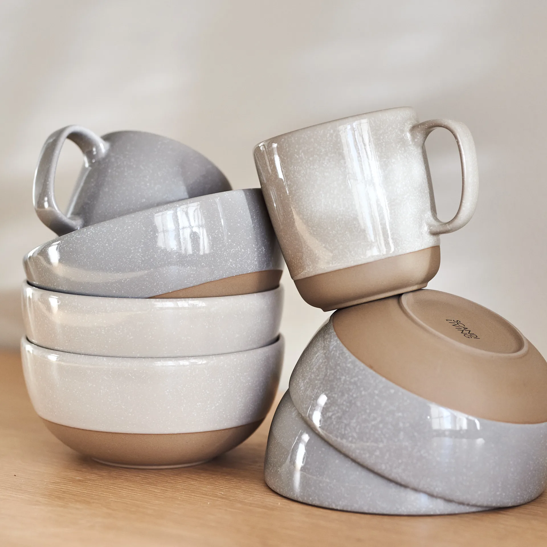 Fossil muki 35 cl, Beige Scandi Living