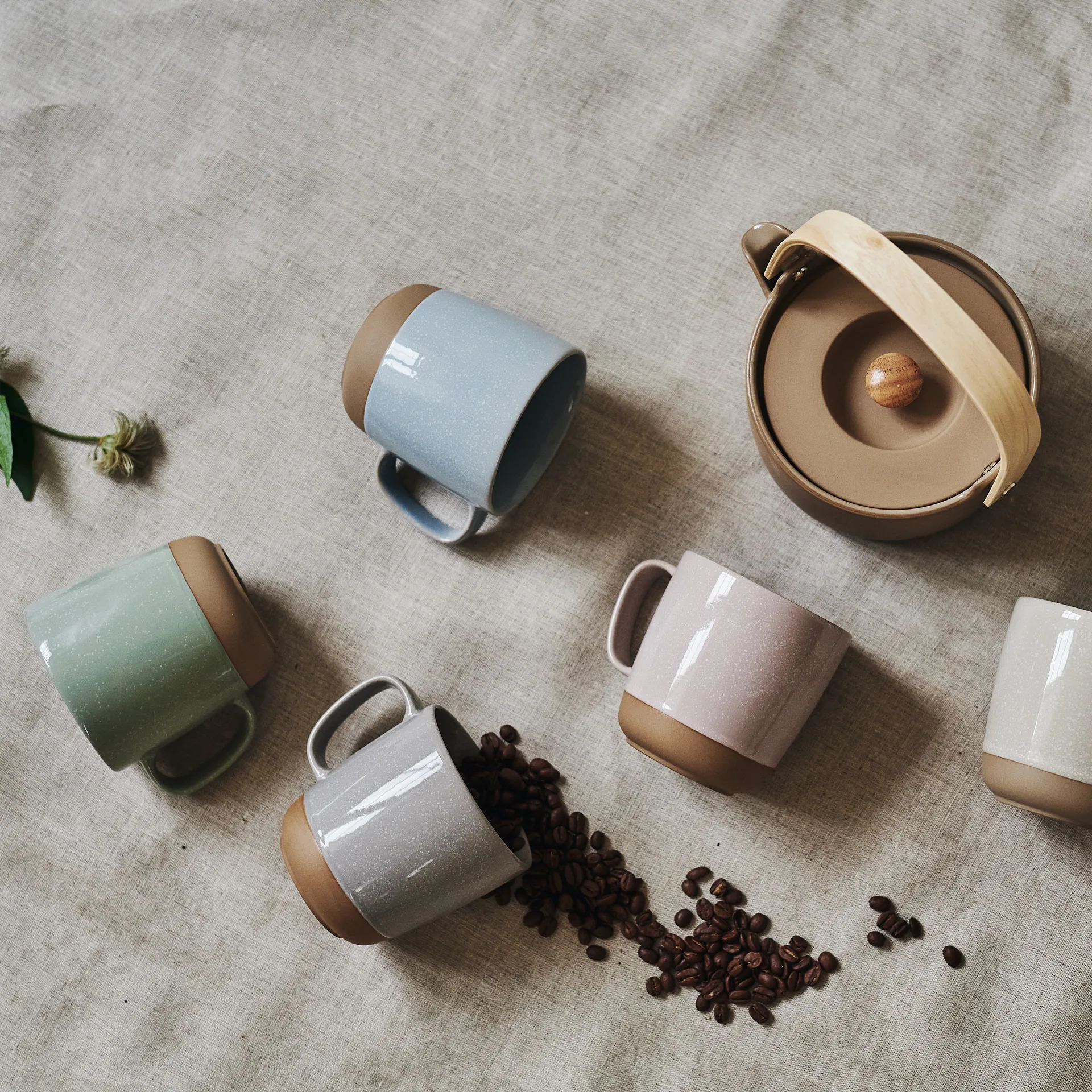 Fossil muki 35 cl, Beige Scandi Living