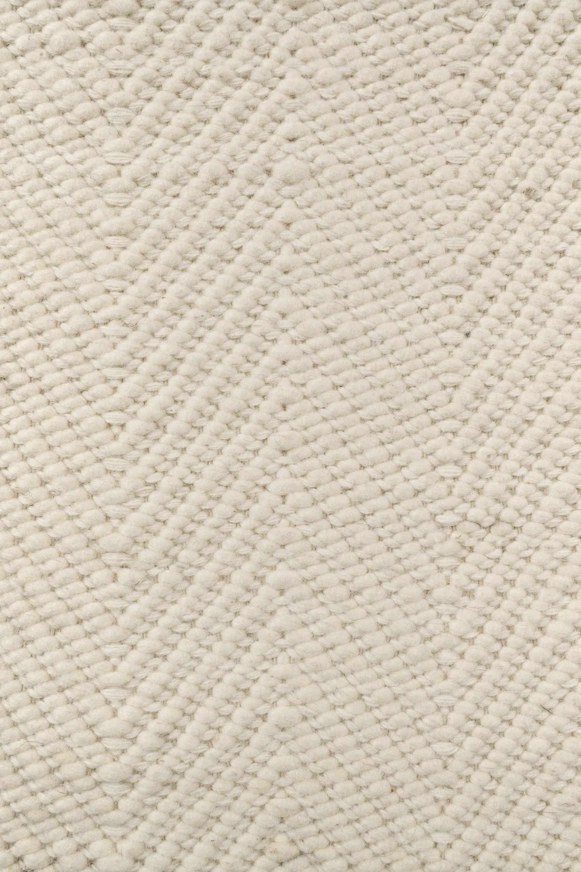 Furrow villamatto luonnonvalkoinen, 80x240 cm Scandi Living