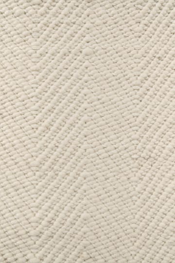 Furrow villamatto luonnonvalkoinen - 80x240 cm - Scandi Living