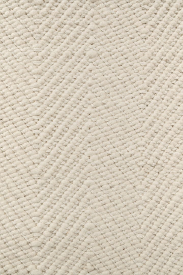 Furrow villamatto luonnonvalkoinen, 80x240 cm Scandi Living