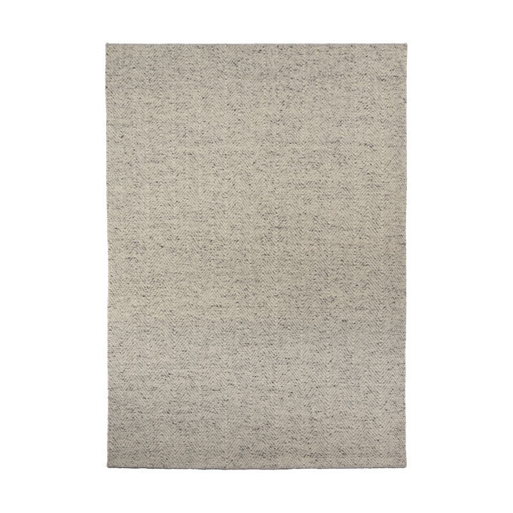 Furrow villamatto luonnonvalkoinen/harmaa - 200x300 cm - Scandi Living