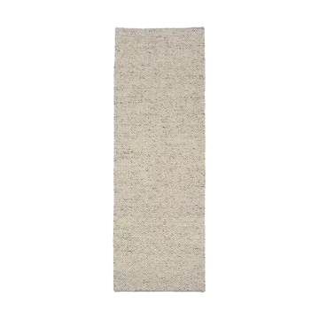 Furrow villamatto luonnonvalkoinen/harmaa - 80x240 cm - Scandi Living