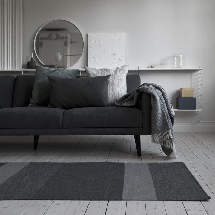Granite villamatto tummanharmaa, 80x240 cm Scandi Living
