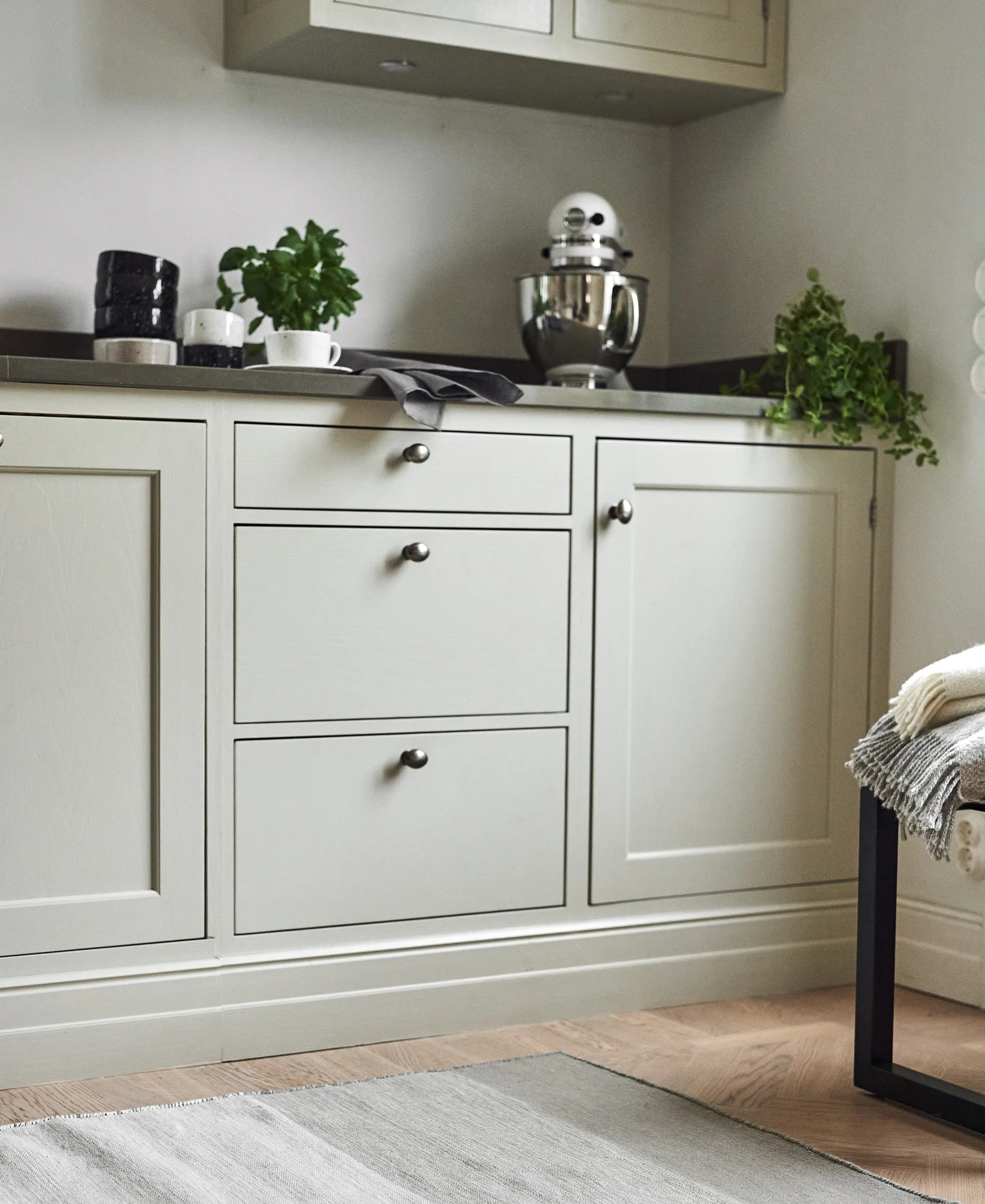 Granite villamatto vaaleanharmaa, 170x240 cm Scandi Living