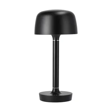 Halo kannettava pöytävalaisin 25,5 cm - Black - Scandi Living
