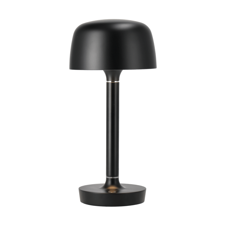 Halo kannettava pöytävalaisin 25,5 cm, Black Scandi Living