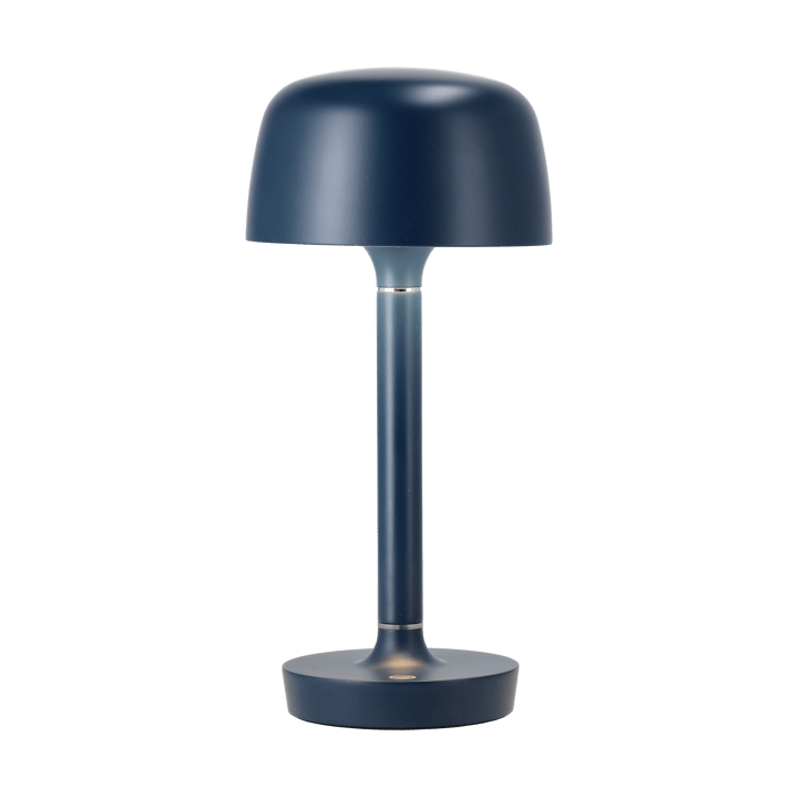 Halo kannettava pöytävalaisin 25,5 cm, Blue Scandi Living