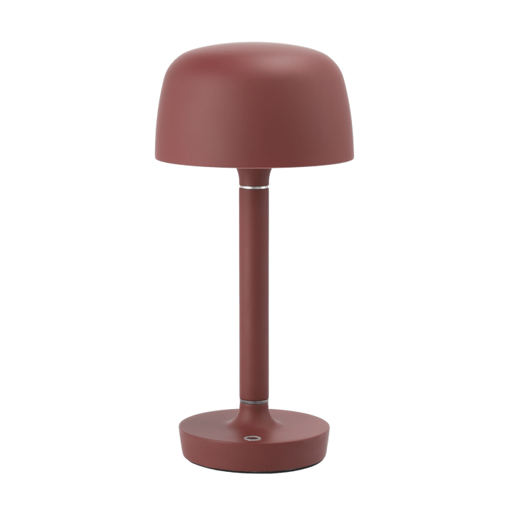 Halo kannettava pöytävalaisin 25,5 cm - Burgundy - Scandi Living