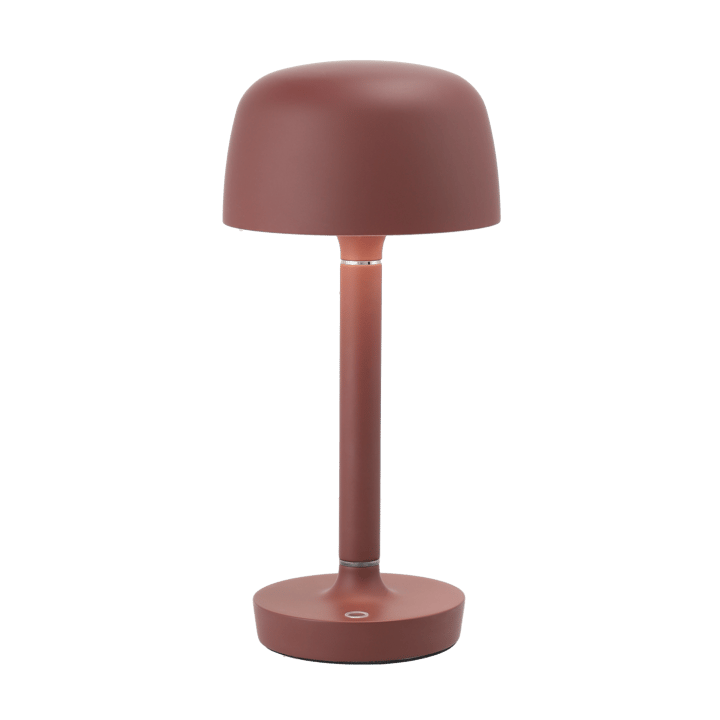 Halo kannettava pöytävalaisin 25,5 cm, Burgundy Scandi Living