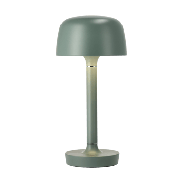 Halo kannettava pöytävalaisin 25,5 cm - Green - Scandi Living