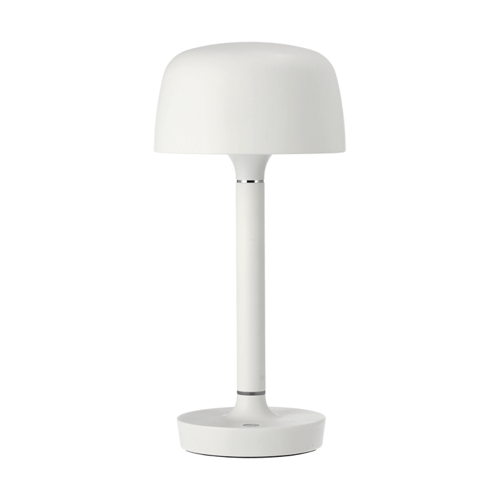 Halo kannettava pöytävalaisin 25,5 cm - White - Scandi Living