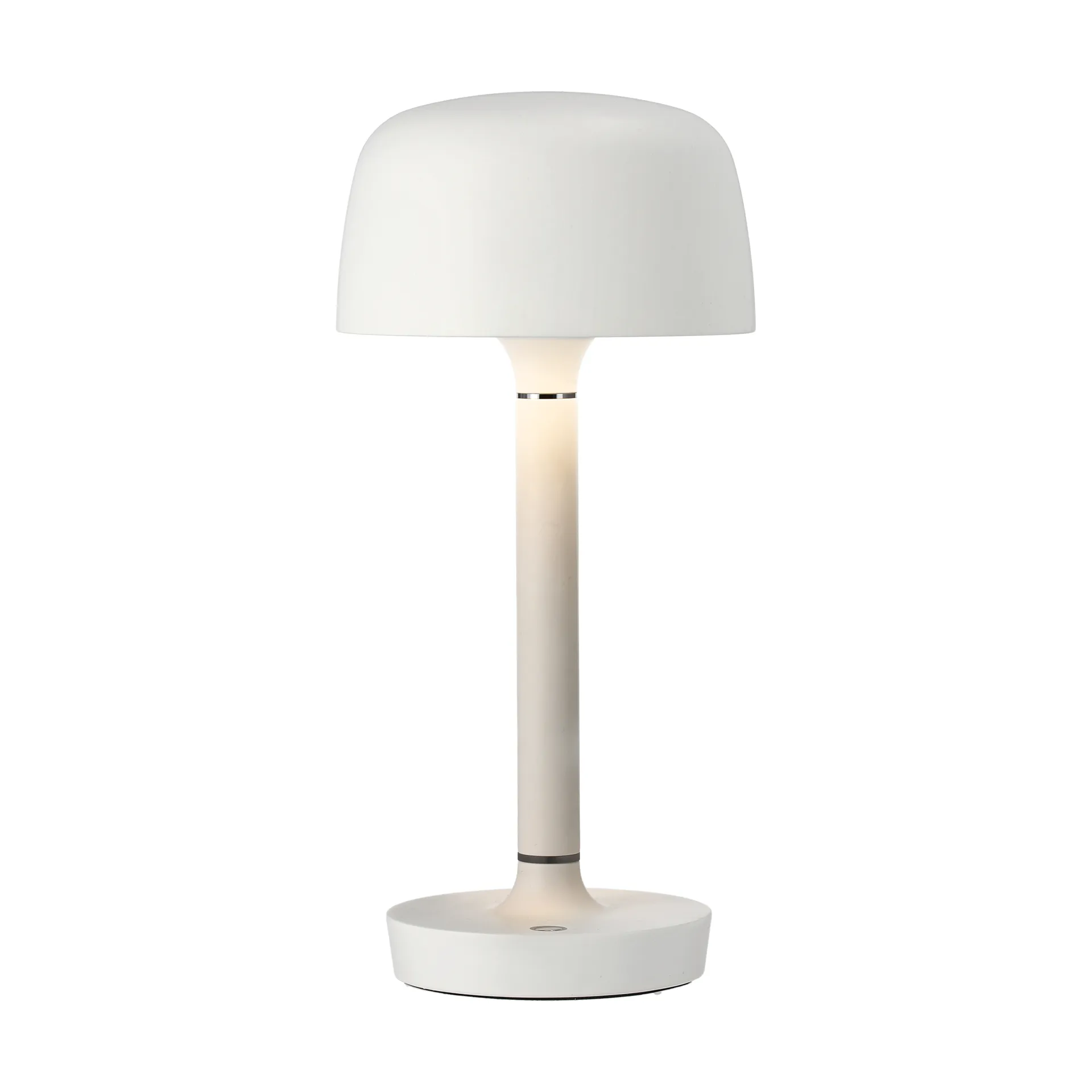 Halo kannettava pöytävalaisin 25,5 cm, White Scandi Living