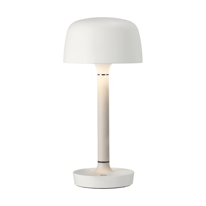 Halo kannettava pöytävalaisin 25,5 cm, White Scandi Living
