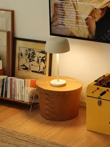 Halo pöytävalaisin 45,5 cm - Beige - Scandi Living