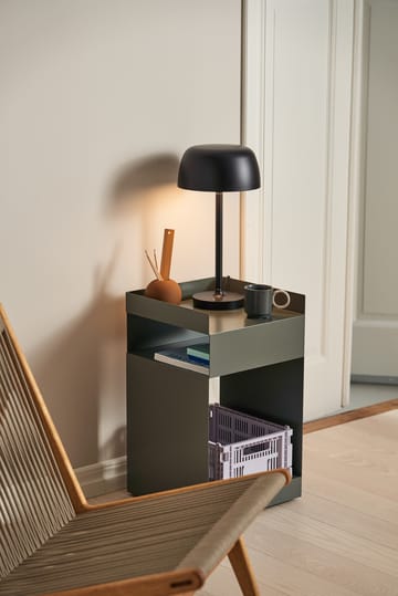 Halo pöytävalaisin 45,5 cm - Black - Scandi Living
