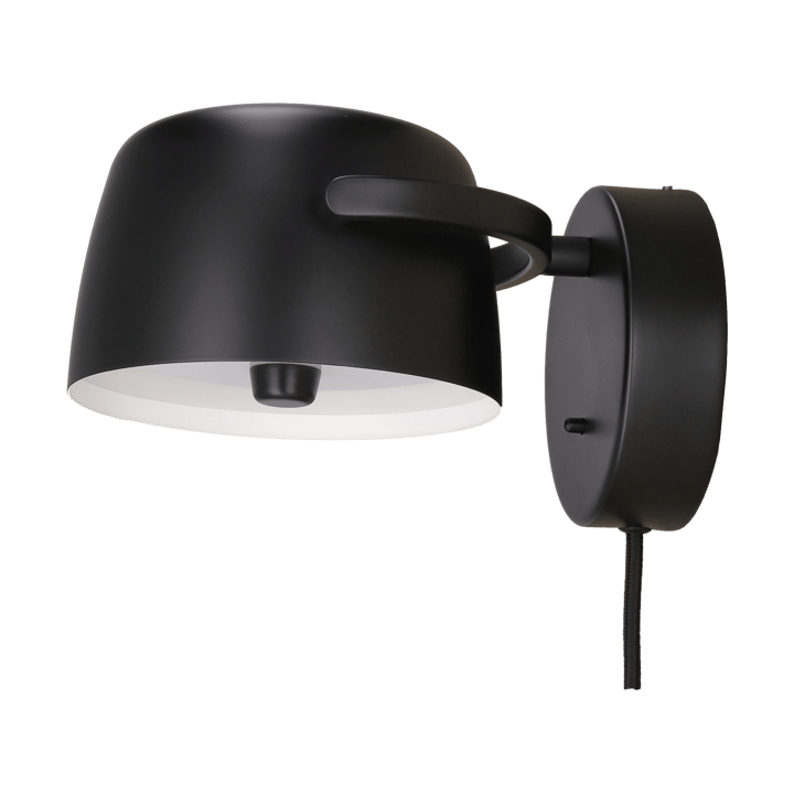 Halo seinävalaisin Ø16 cm, Black Scandi Living