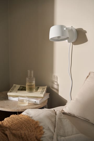 Halo seinävalaisin Ø16 cm - White - Scandi Living