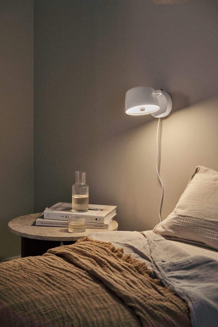 Halo seinävalaisin Ø16 cm, White Scandi Living