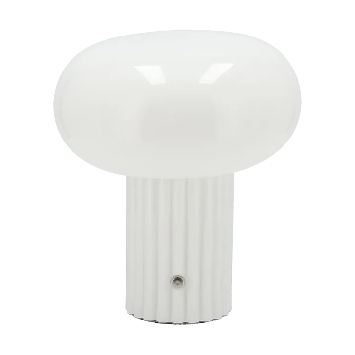 Haven kannettava pöytävalaisin 22 cm - Valkoinen - Scandi Living