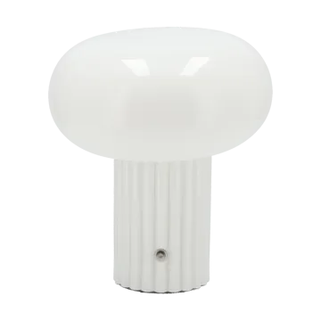 Haven pöytävalaisin kannettava 22 cm - Valkoinen - Scandi Living