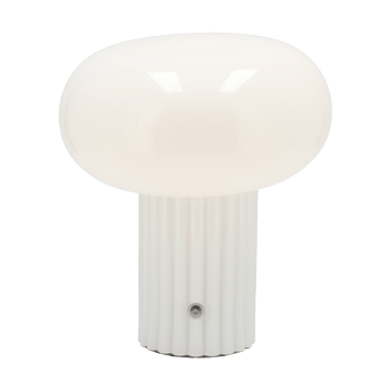 Haven pöytävalaisin kannettava 22 cm - Valkoinen - Scandi Living