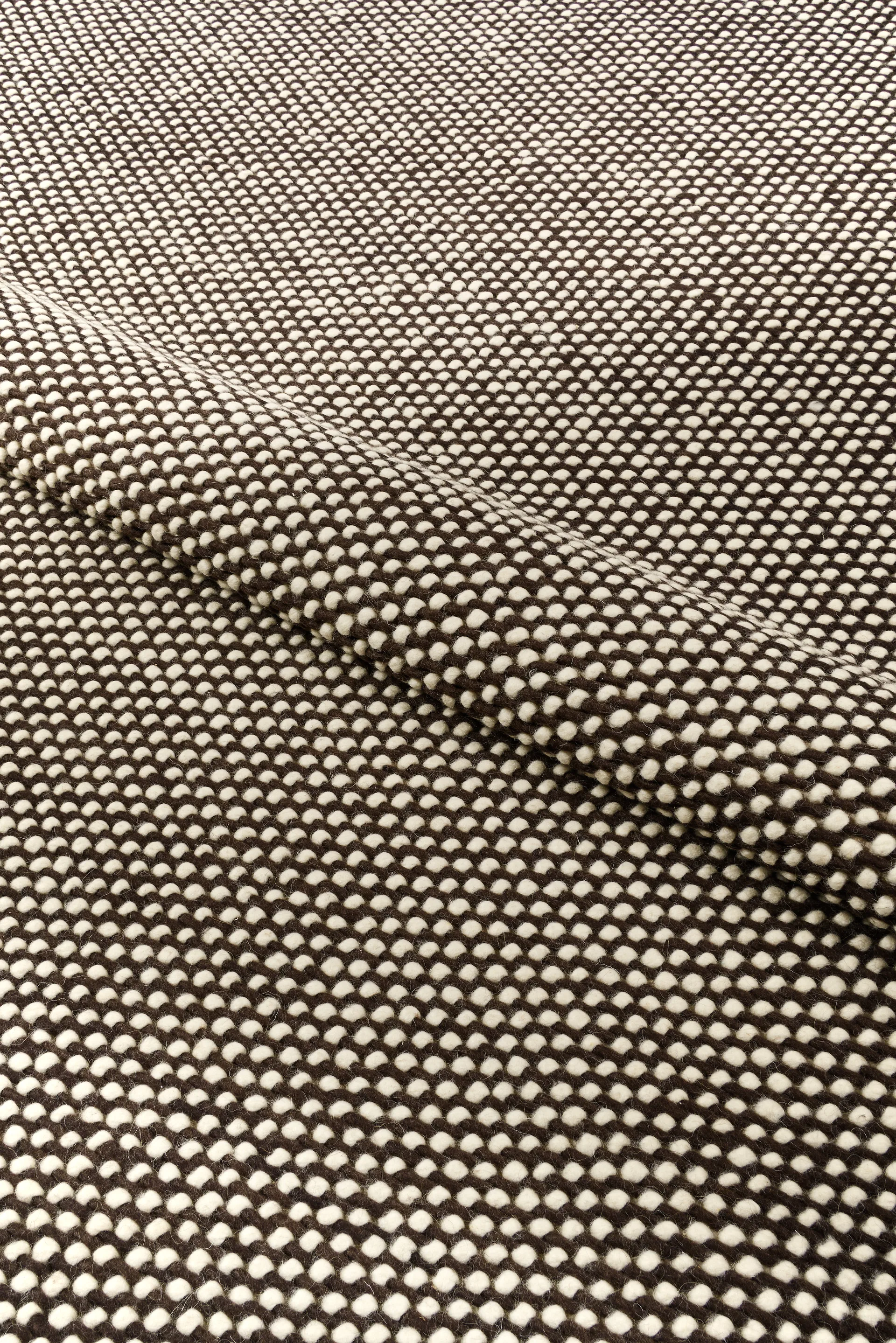 Hill villamatto valkoinen/ruskea, 170x240 cm Scandi Living