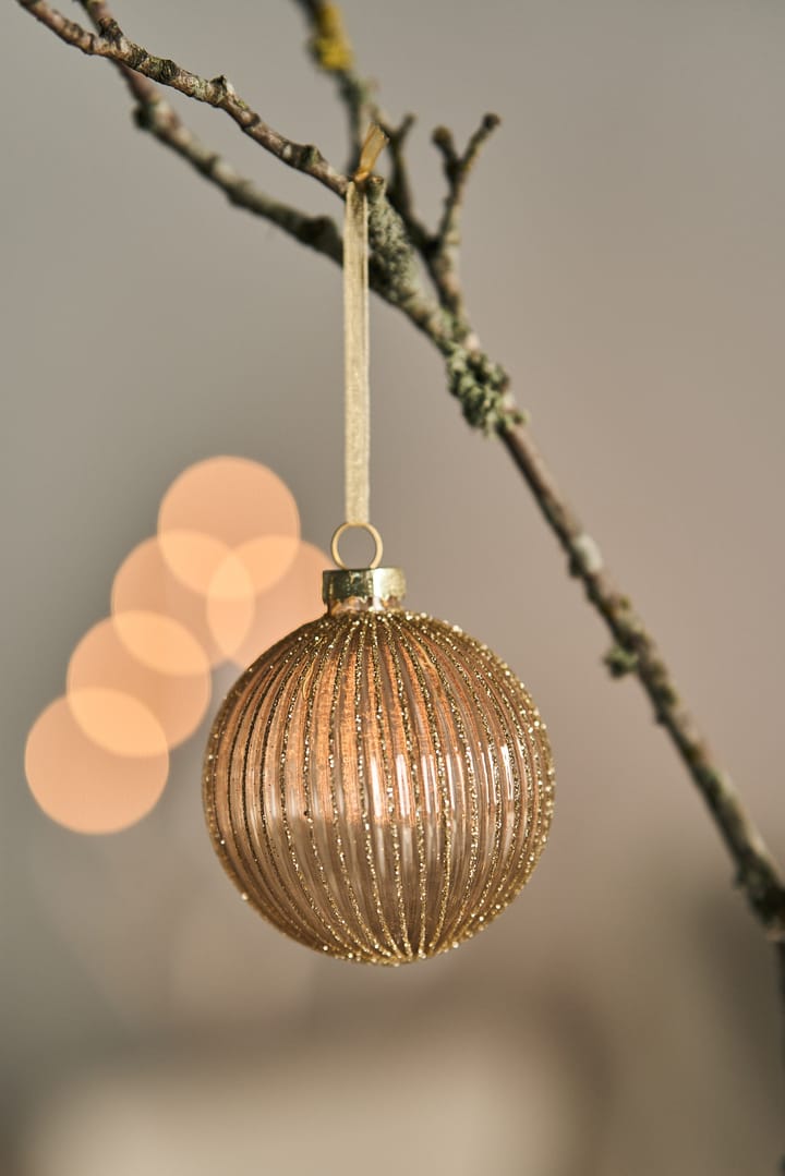 Holiday joulukuusenpallo 6 kpl, Gold Scandi Living