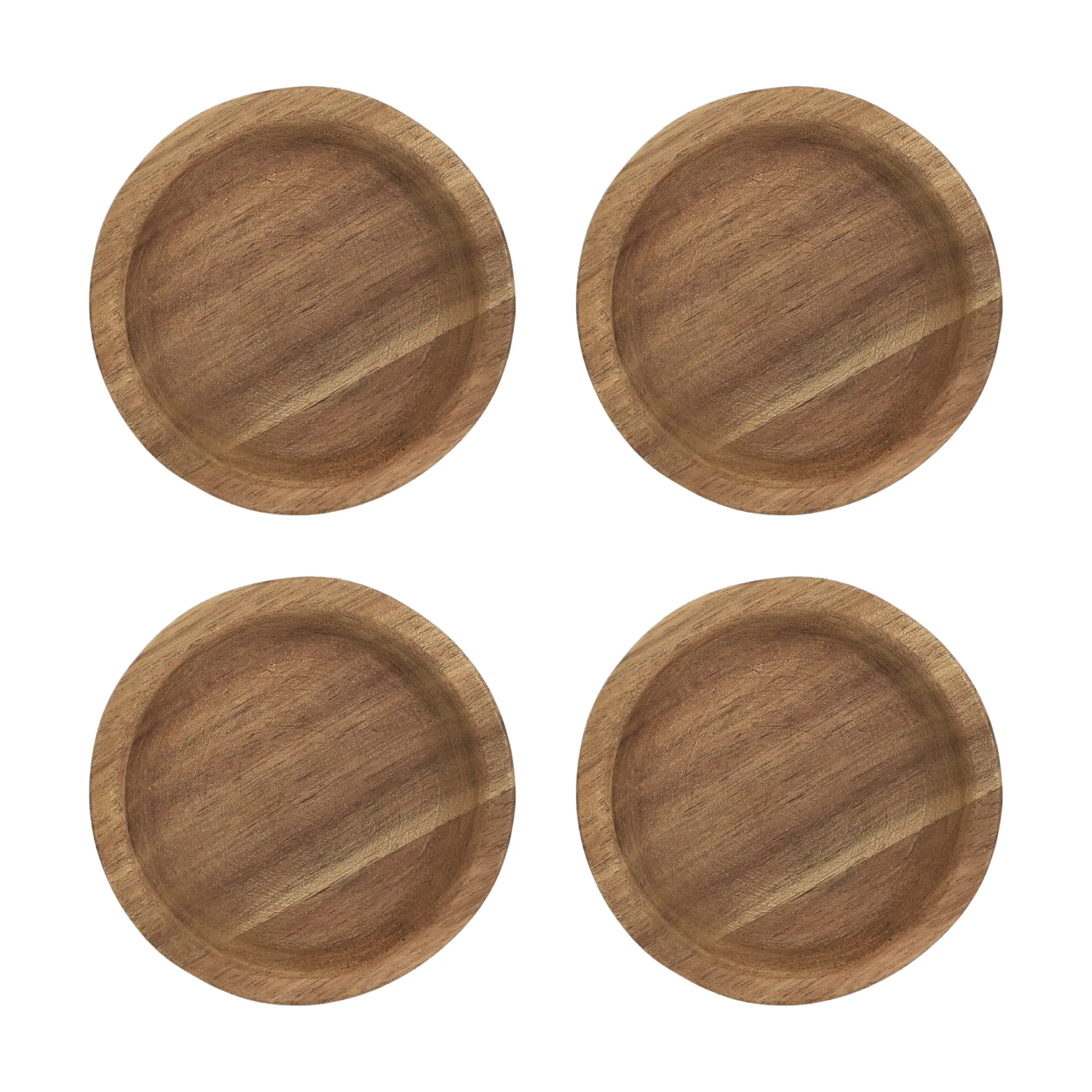 Hollow lasinaluset Ø9 cm 4-pack, Akaasia Scandi Living