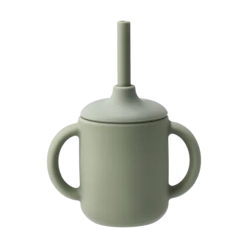 Idun muki silikonipillillä 120 ml - Vihreä - Scandi Living