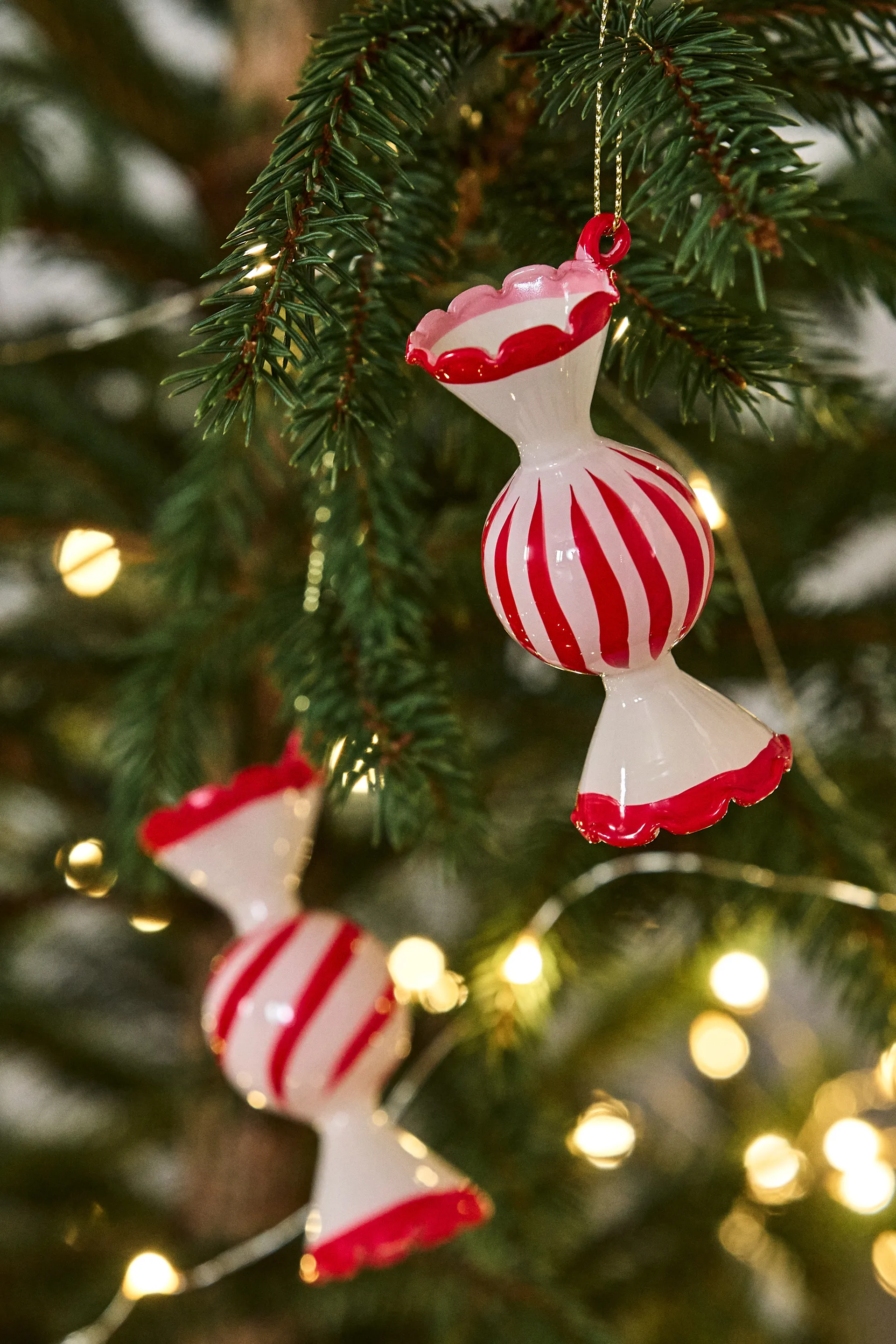 Jolly joulukuusenkoriste 4-pakkaus, Punainen Scandi Living