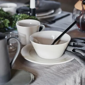 Kalk astiasetti 16 osaa - Valkoinen - Scandi Living