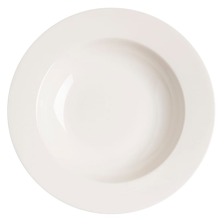 Kalk-lautanen, syvä, 23 cm, valkoinen Scandi Living