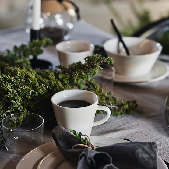 Kalk-muki 30 cl, valkoinen Scandi Living