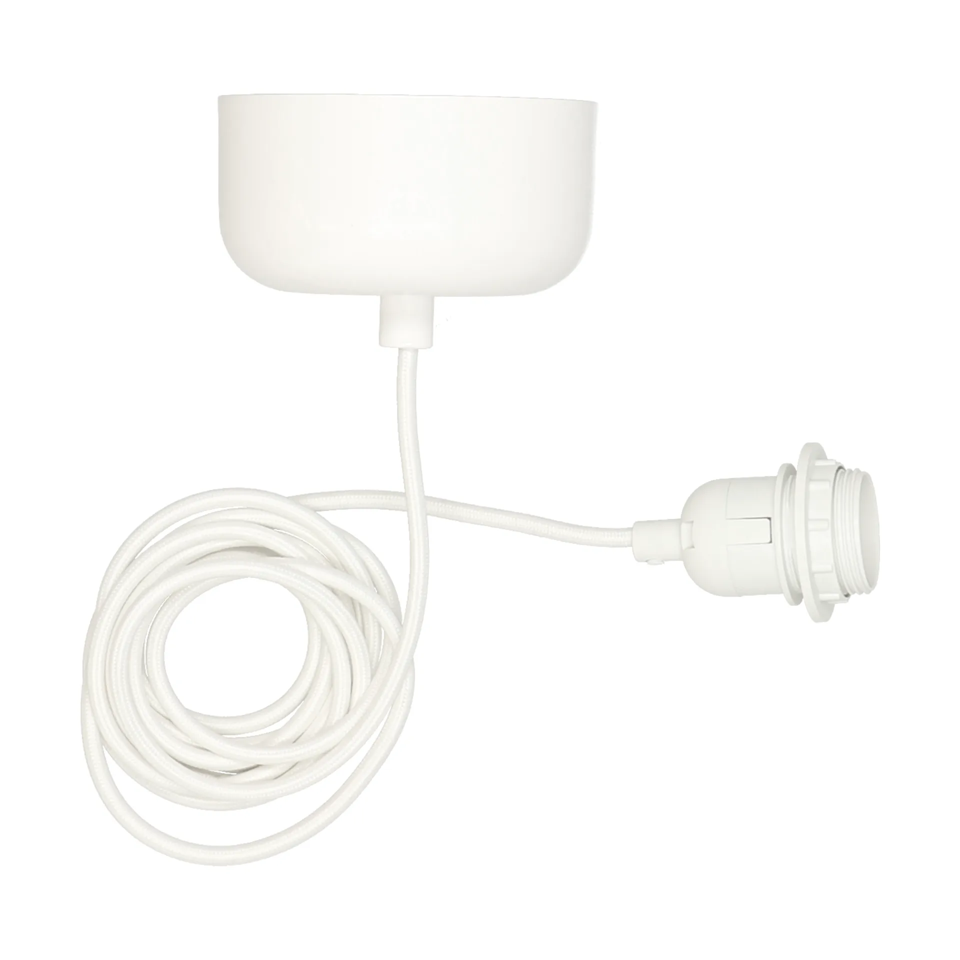 Kattokiinnike sis. johto 250 cm, Valkoinen Scandi Living