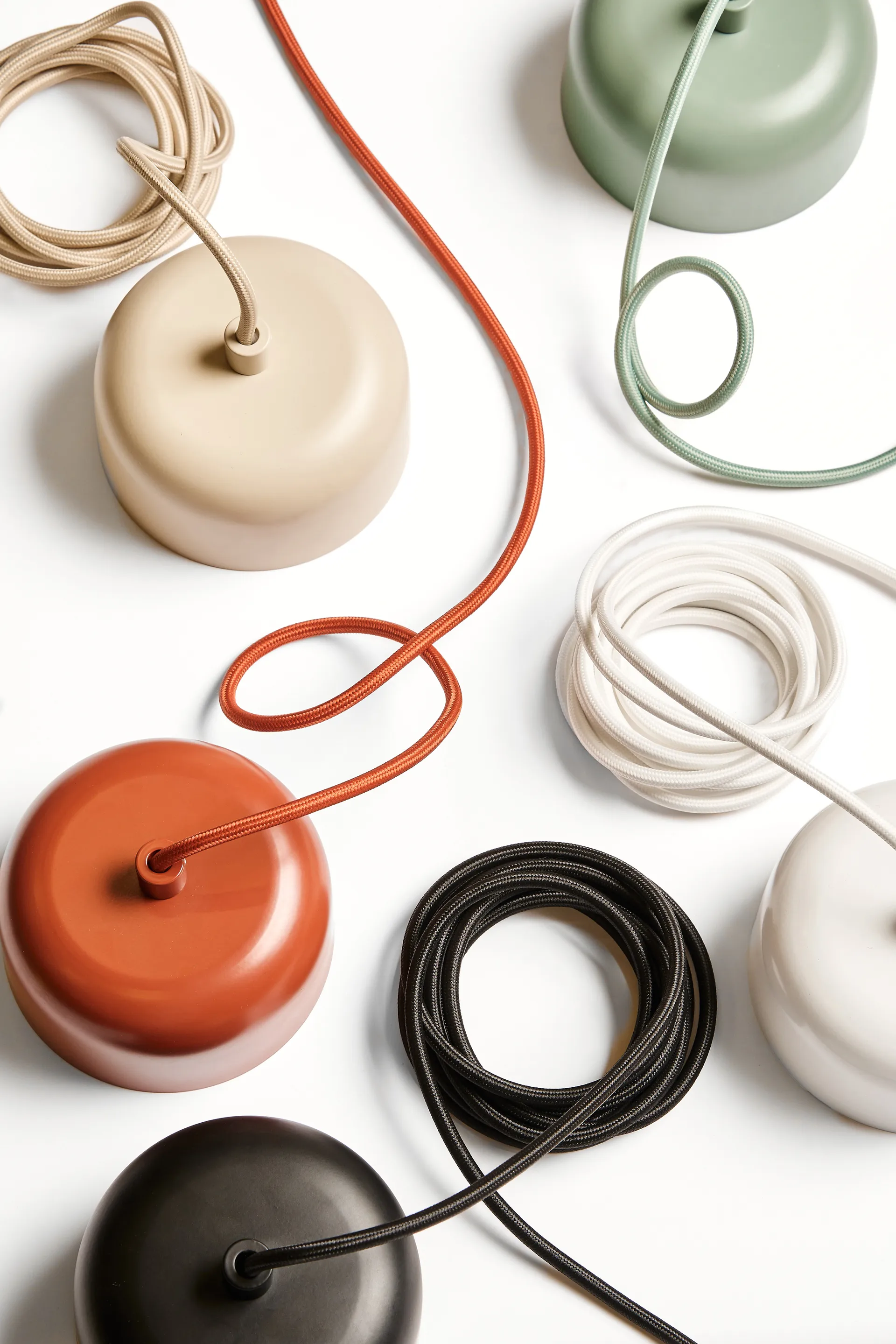 Kattokiinnike sis. johto 250 cm, Vihreä Scandi Living