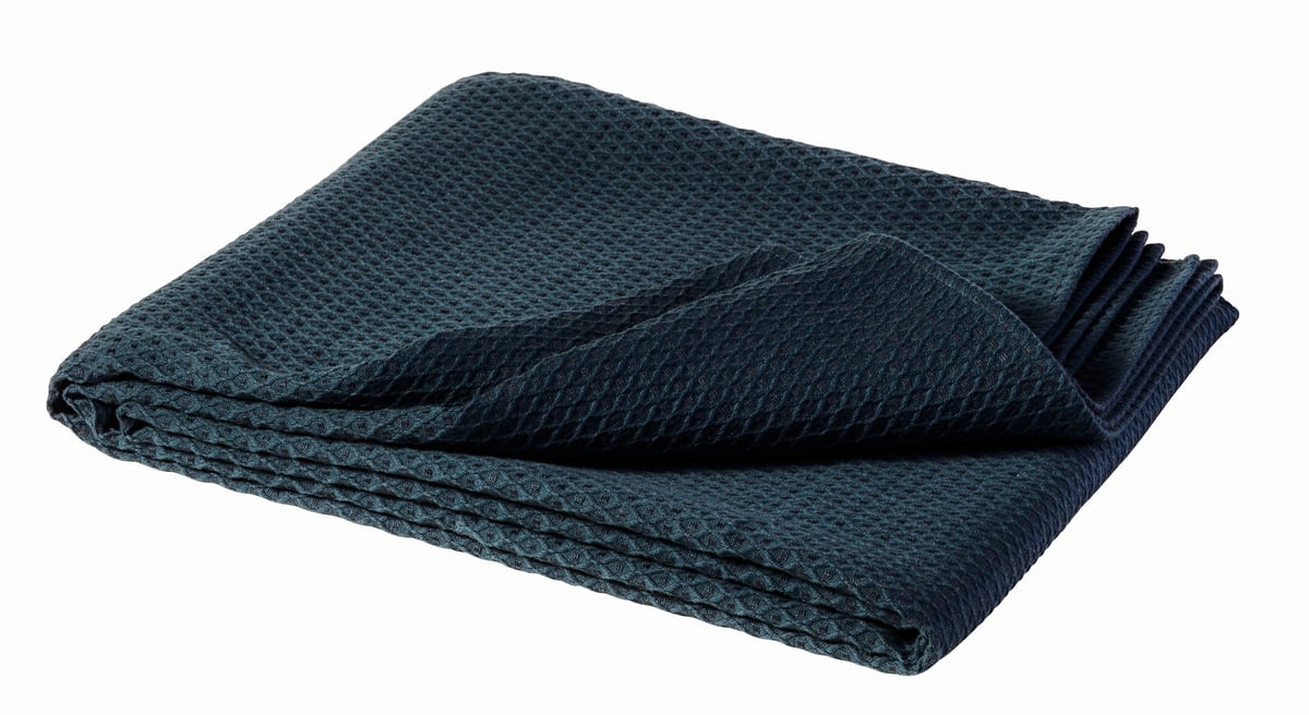 Scandi Living Kimono päiväpeite 139x260 cm storm blue (sininen)