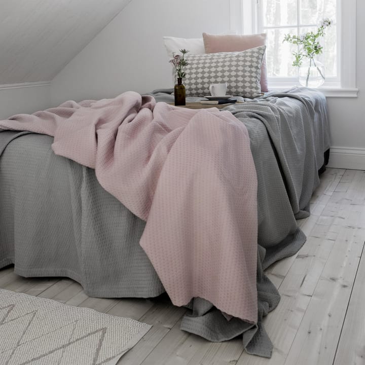 Kimono päiväpeite 260x260 cm, dusty rose (vaaleanpunainen) Scandi Living