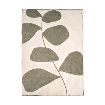 Leaf villahuopa 130x180 cm - Khaki vihreä - Scandi Living