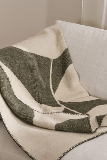 Leaf villahuopa 130x180 cm - Khaki vihreä - Scandi Living