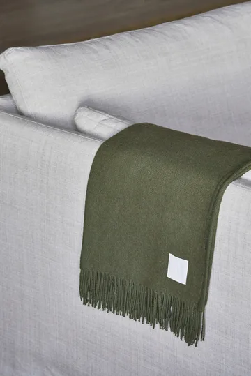 Loom puuvillatorkkupeitto 125x170 cm - Khaki - Scandi Living