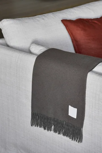 Loom puuvillatorkkupeitto 125x170 cm - taupe - Scandi Living