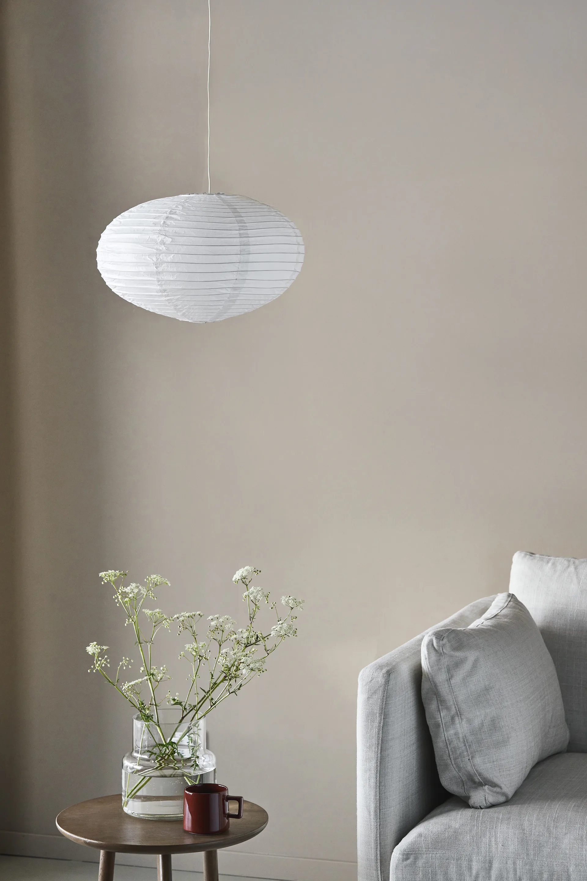Lucent lampunvarjostin ovaali, Ø53 cm Scandi Living